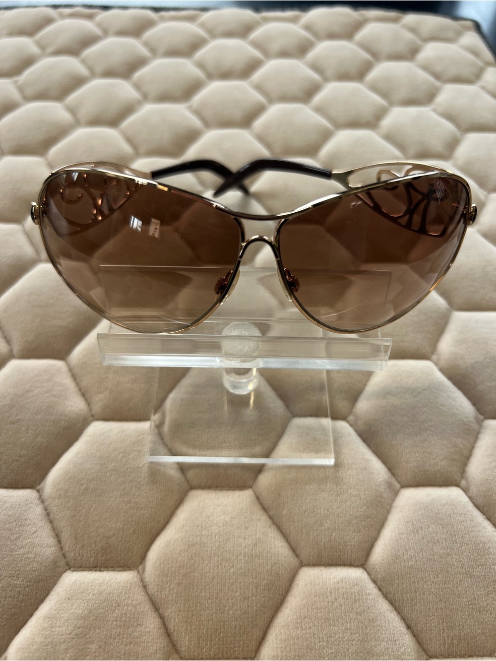 Authentic Roberto Cavalli  Orione Women's modified aviator Sunglass